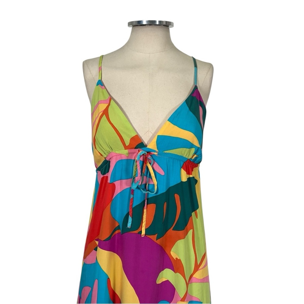 L*Space Victoria Copacabana Tropical Print Sleeveless Maxi Dress Size XS - Picture 6 of 11